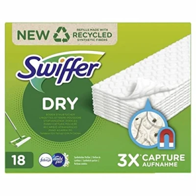 Imagen de Swiffer Dust Catcher Mop with Fragrance 18 Refills for Dry Wipes