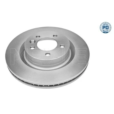 Imagen de MEYLE 53 83 521 0004/PD Disco de freno Eje delantero 337,5 30 5 120 ventilado revestido láminas zinc altamente carbonizado