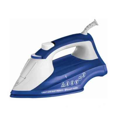Imagen de Plancha de vapor Russel Hobbs Light &amp; Easy brights Zafiro, 115 g/min, 0.24l, Antical, Azul
