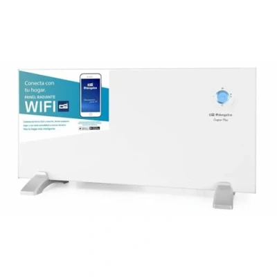 Imagen de Orbegozo REW 1500 Panel radiante digital Wi Fi, W, pantalla LCD, programable, conexión inalámbrica mediante APP