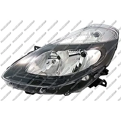 Imagen de PRASCO RN3274934 Faros izquierda H7/H7 negro con servomotor para reg. alcance luces RENAULT: Clio 3, III Grandtour