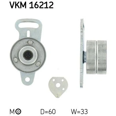 Imagen de SKF VKM 16212 Polea tensora, correa dentada