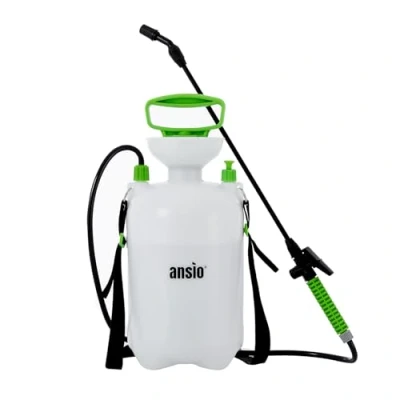 Imagen de ANSIO® pulverizador de jardín 5 litros, a presión, acción Bomba, herbicida, Bomba Agua, Ideal con pesticidas, insecticidas, fungicidas.
