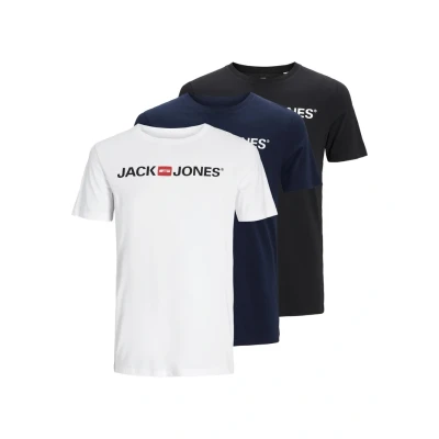 Imagen de Camisetas Jack &amp; Jones col ras du cou ecorp logo (x3)