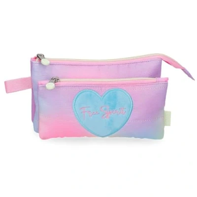 Imagen de Enso Free Spirit Estuche Triple Multicolor 22x12x5 cms Poliéster