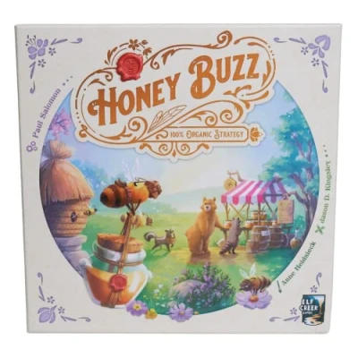 Imagen de Goliath Honey Buzz Juego de mesa estrategia colocación azulejos, componentes madera, 1 4 jugadores, a partir 10 años