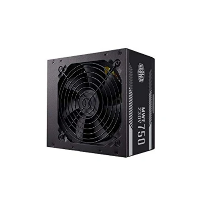 Imagen de Cooler Master MWE 750 White 230V V2 Fuente de Alimentación, Enchufe UE 80 PLUS Certificado UE, Ventilador Silencioso 120 HDB, Circuito CC a + LLC con Raíl Único +12V