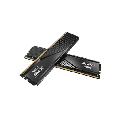 Imagen de XPG Lancer Blade DDR5 6400MHz CL32 32GB (2x16GB) PC5 51200 RAM 288 Pins UDIMM Kit de memoria escritorio negro (AX5U6400C3216G DTLABBK)