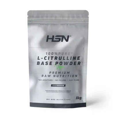 Imagen de HSN L Citrulina en Polvo Sin Sabor 1000g = 200 Tomas por Envase 5000 MG Pura Dosis Diaria Añadidos ni Excipientes No GMO, Vegano, Gluten