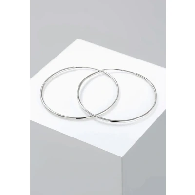 Imagen de Elli Hoops Basic Pendientes silvercoloured, Mujer, Talla: One Size, Silver coloured