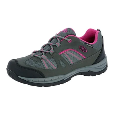 Imagen de Brütting Fresno, Zapatos de Low Rise Senderismo Mujer, Gris (Anthrazit/Pink Anthrazit/Pink), 41 EU