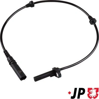Imagen de JP GROUP 1497105400 Sensor de ABS Eje delantero, izquierda, derecha activo 590 negro BMW: X5