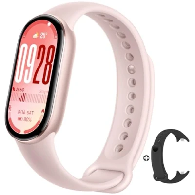 Imagen de Xiaomi 2025 Smart Band 10 Autonomía de hasta 21 días,1.72&#039;&#039; Pantalla,AMOLED con tasa refresco 60 Hz, Sueño, Estrés, SpO2, Monitor Frecuencia Cardíaca, 5ATM, Mi Fitness,Rosa (Versión ES)