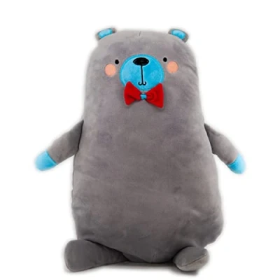 Imagen de InnoGIO GIOplush Bear, Peluche Oso Gris 52cm para niños, Material Suave y Seguro Adecuado Bebés, Juguete Dormir