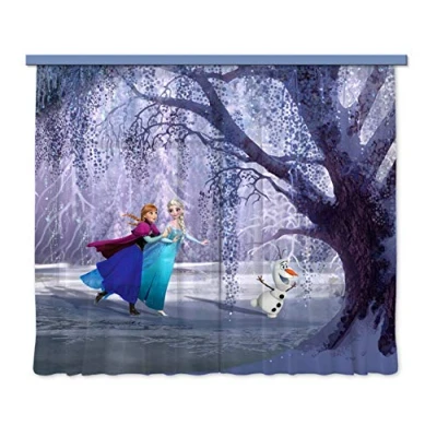 Imagen de AG Design FCSXL 4300 Cortinas para Niños, Tela, Multicolore, 0.1x180x160 cm