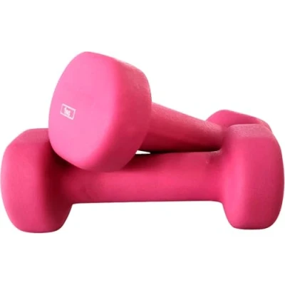 Imagen de anythingbasic AB.Hexa 1kg PNK Dumbbells, Unisex Adult, Pink, 1 Kg