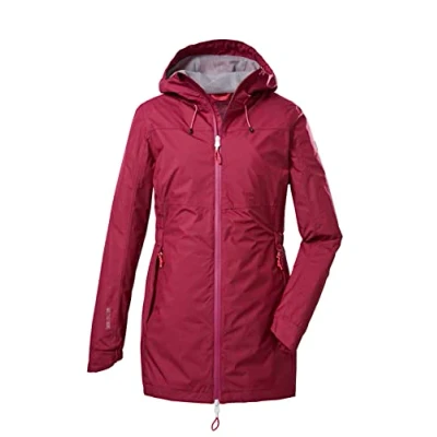Imagen de killtec Women&#039;s Chaqueta funcional/chaqueta outdoor con capucha KOS 54 WMN JCKT, dark rose, 44, 39169 000