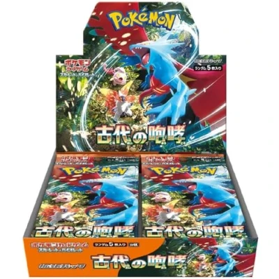 Imagen de Pokemon Juego de cartas Scarlet &amp; Violet Expansion Pack Ancient Roar Box (versión japonesa)