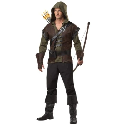 Imagen de Disfraz Robin Hood Para Hombre Talla Grande