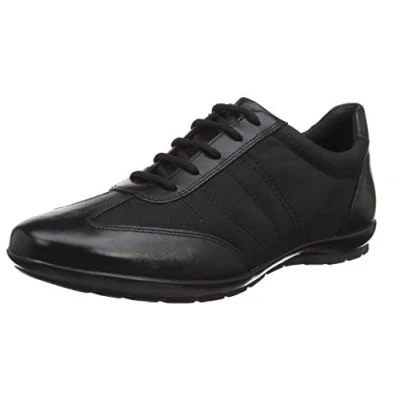 Imagen de Geox Uomo Symbol B, Zapatos para Hombre, Negro (Black), 42.5 EU