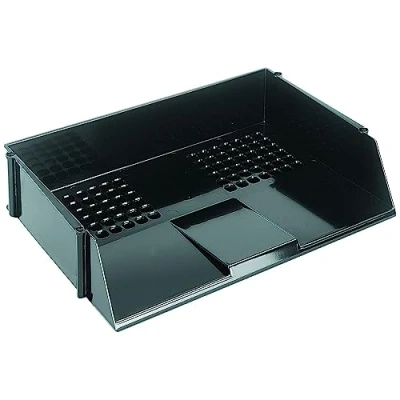 Imagen de Q Connect KF21688 Bandeja de correo apilable color negro