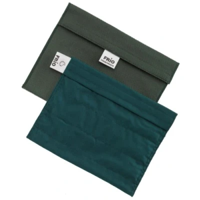 Imagen de Frio Bolsa isotérmica para mantener insulina, color verde, 21 x 15 cm