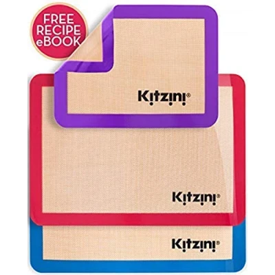 Imagen de KITZINI Tapete de Silicona para Hornear Antiadherente Alfombrilla Horno Sin BPA Accesorios Cocina