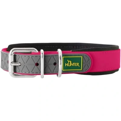 Imagen de HUNTER Convenience Comfort Collar para Perro, Material plástico, Neopreno, 35 XS S, Frambuesa
