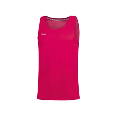 Imagen de JAKO Camiseta de Tirantes para Hombre Run 2.0, Hombre, Anchos, 6075, Rosa, Large