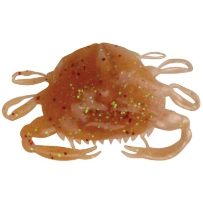 Imagen de Berkley Gulp! Saltwater Peeler Crab 2in Shad Amber Glow (5 piezas) Shads