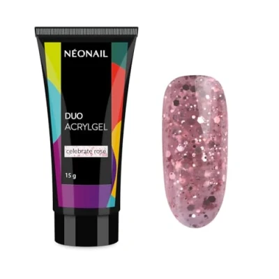 Imagen de NEONAIL DUO ACRYLGEL Celebrate Rose Polygel Para Uñas Gel Acrilicas Acrigel Acrilico Acrygel 15 g