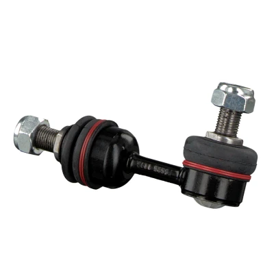 Imagen de FEBI BILSTEIN 41646 Bieleta de suspensión Eje trasero izquierda, trasero, derecha 110 M12 x 1,25 con tuerca autofijadora, Acero negro