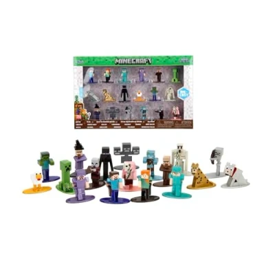 Imagen de JADA Set nanofiguras Minecraft 4 cm W12 (253265013)