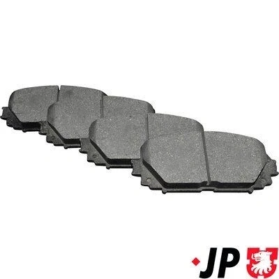 Imagen de JP GROUP 4863601610 Juego de pastillas freno Eje delantero no preparado para indicador desgaste TOYOTA: Yaris II Hatchback, III Hatchback