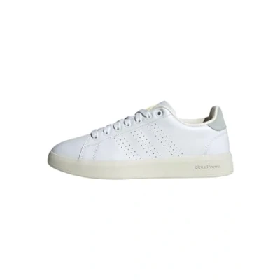 Imagen de adidas Advantage Premium Leather Shoes, Zapatos Mujer, Cloud White/Cloud White/Silver, 37 1/3 EU