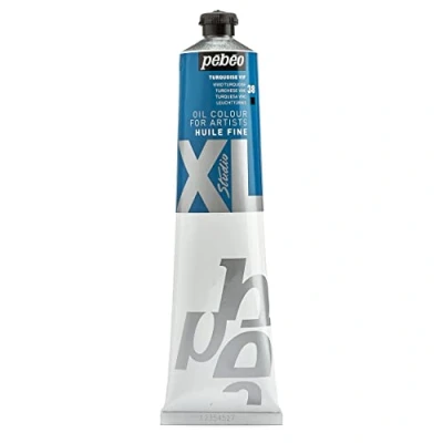 Imagen de Pebeo Óleo Fino XL Pintura Oleo, 200 ml, Azul (Turquesa Vivo)