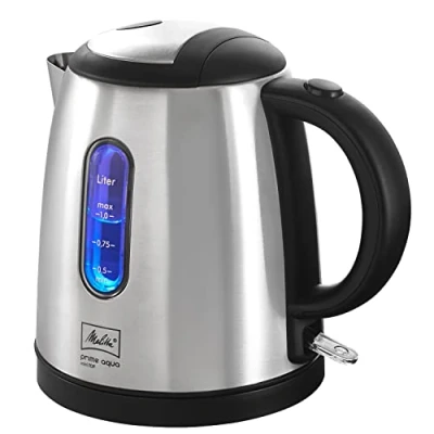 Imagen de Melittta Prime Aqua Mini Top Hervidor de agua (acero inoxidable, 1 L)