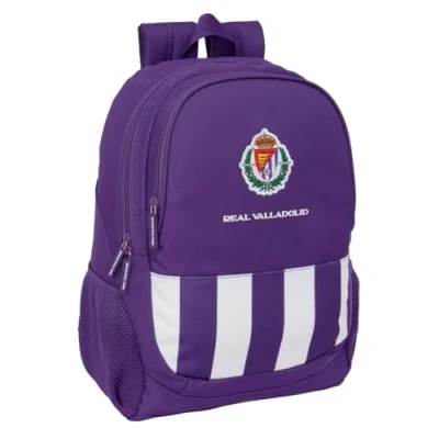 Imagen de Safta REAL VALLADOLID Mochila Escolar Infantil, Ideal para Niños de Diferentes Edades, Cómoda y Versátil, Calidad Resistencia, 32x16x44 cm