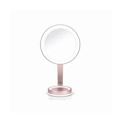 Imagen de Espejo lumínico Babyliss 9450E, 10 Niveles de aumento, Iluminación LED, 3 Configuraciones luz, Rosa