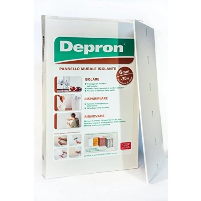 Imagen de Panel aislante Depron (1 m²) 80 x 125 cm/Espesor 6 3 9 mm (a elegir) Paquete de 10 unidades
