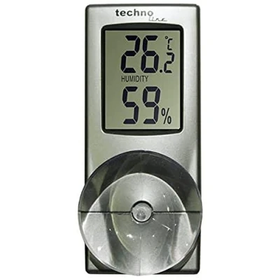 Imagen de TechnoLine WS 7025 Estación de temperatura, color plata