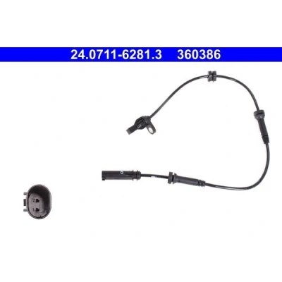 Imagen de ATE 24.0711 6281.3 Sensor de ABS 540 BMW: 4 Coupé, 1 Hatchback, 3 Touring
