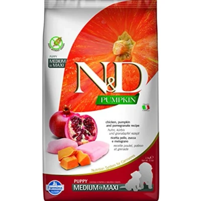 Imagen de FARMINA ND Dog Puppy Pumpkin Medium Maxi Pollo 2,5KG