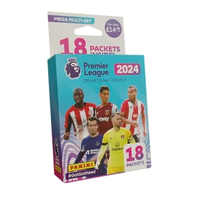 Imagen de Premier League 2023/24 Colección de calcomanías Mega Multiset