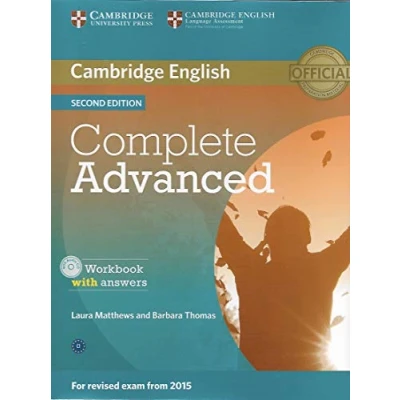 Imagen de Complete Advanced Workbook With Answers Audio Cd 2nd Edition
