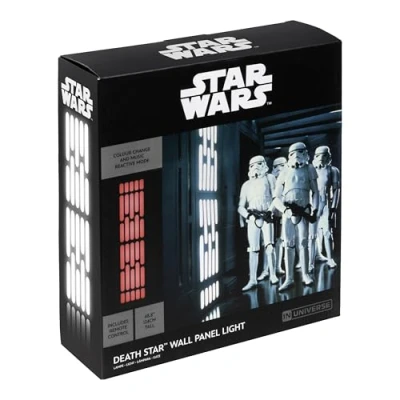 Imagen de Star Wars Panel de luz pared con cambio color y modos reactivos música