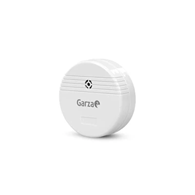 Imagen de Garza Detector de inundación inalámbrico para el hogar. Sistema alarma contra fugas agua 85dB, Blanco, Homologado