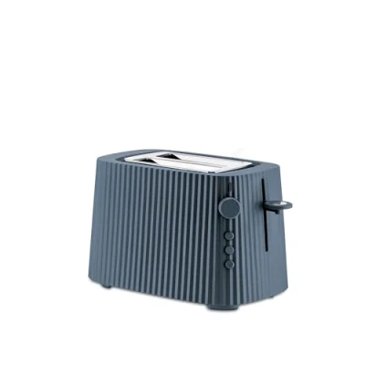 Imagen de Alessi Toaster Plissé Grey 6 settings Michele de Lucchi MDL08 G