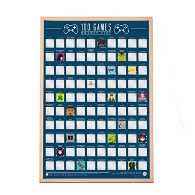 Imagen de Gift Republic GR630016 Scratch Off Bucket Lista Videojuegos