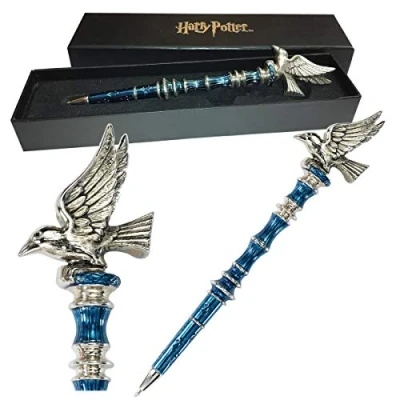 Imagen de The Noble Collection Ravenclaw Bolígrafo (bañado en plata)
